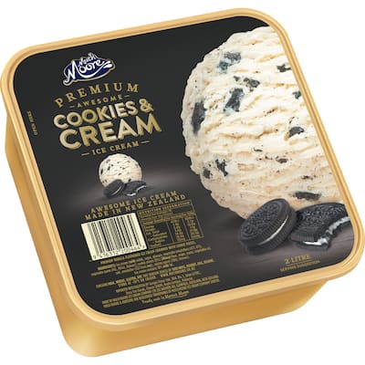 much moore awesome ice cream cookies & cream