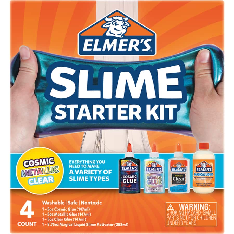 Elmer's Slime Kit Starters 4 Colours