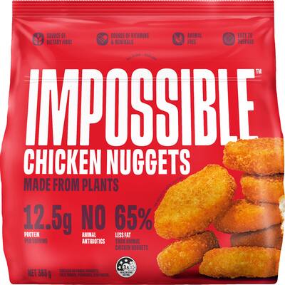 impossible chicken nuggets plant based