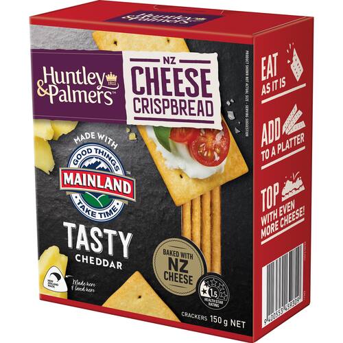 Huntley & Palmers Crispbread Tasty Cheese