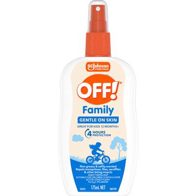 off! family insect repellent gentle on skin