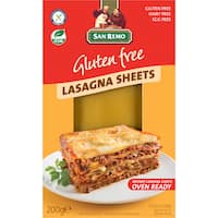 San Remo Gluten Free Lasagna Pasta Sheets