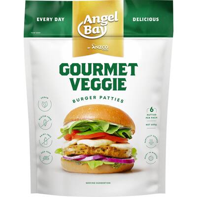 angel bay veggie burger patties 