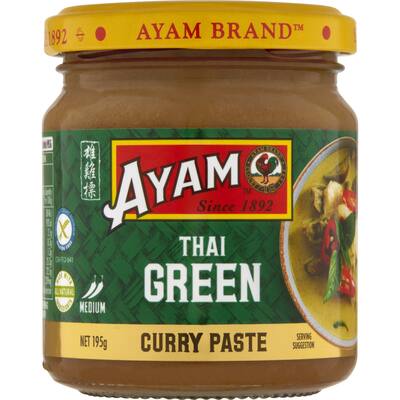 ayam curry paste green