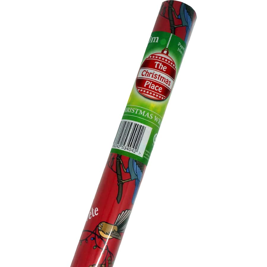 The Christmas Place Wrapping Paper 60Gsm Assorted 70Cm Wide