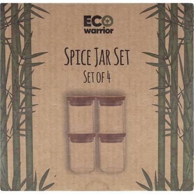 eco warrior spice jar set 