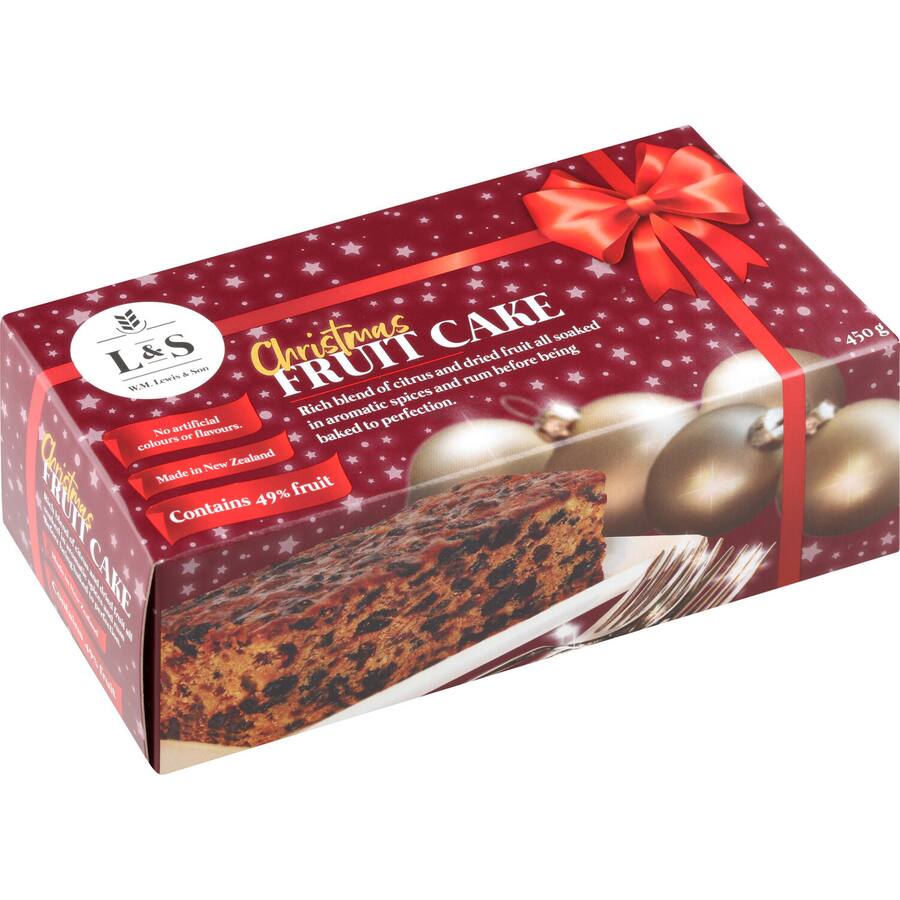 Rangiora Bakery Christmas Cake Uniced