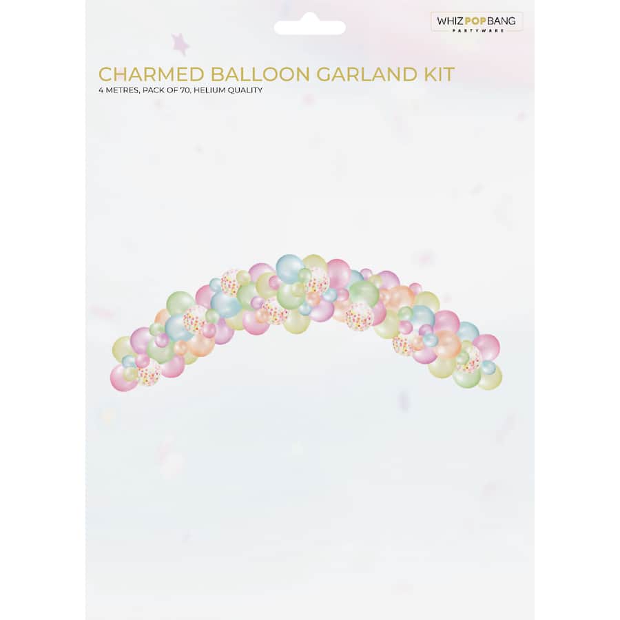 Whiz Pop Bang Garland Kit Charmed Balloon