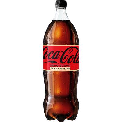 coca cola soft drink zero sugar zero caffeine