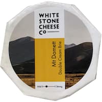 Whitestone Mt Domett Double Cream Brie Cheese 125g