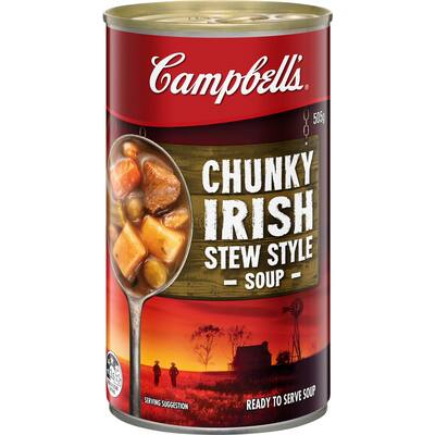 campbell's soup chunky irish stew style canned