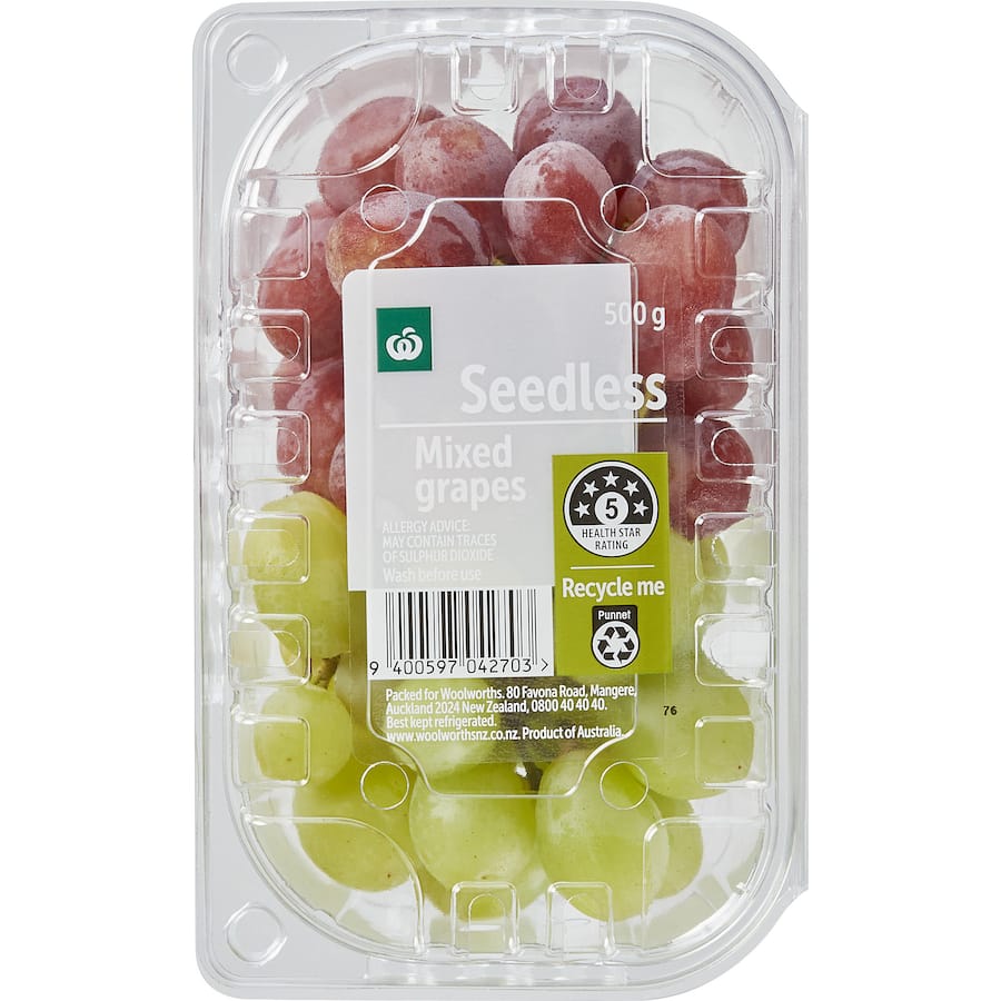 Woolworths Grapes Mixed