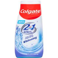 colgate 2 in 1 toothpaste mouthwash teeth whitening