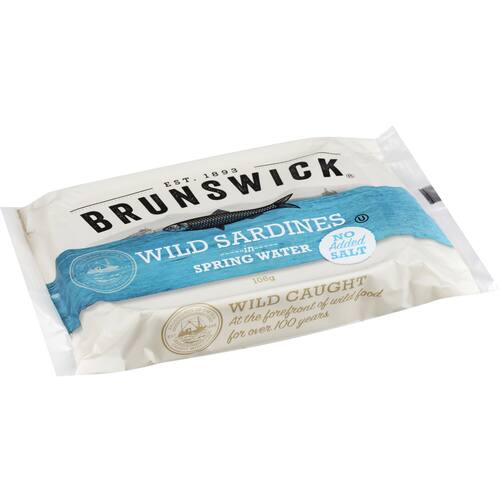 Brunswick Sardines In Water No Salt