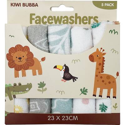 kiwi bubba face washers 