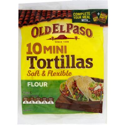 old el paso tortillas mini
