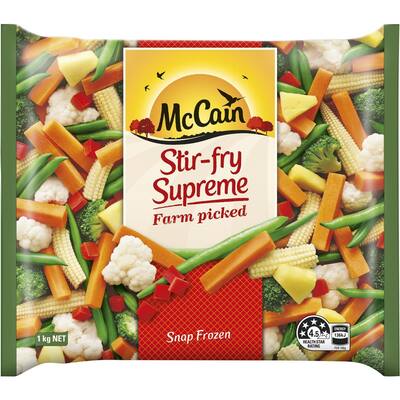 mccain frozen stir fry supreme mixed vegetables
