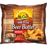 McCain Pub Style Beer Batter Wedges 750g