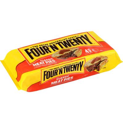 four'n twenty frozen pie 4pk classic meat