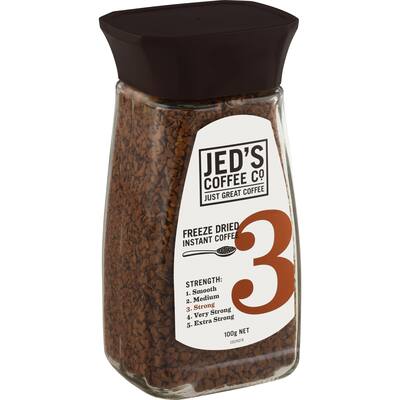 jed's instant coffee 3 strong