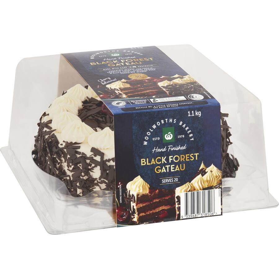 Woolworths Cake Black Forest
