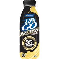 Sanitairum Up & Go Flavoured Milk Protein Energize Banana