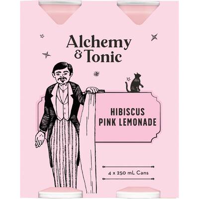 alchemy & tonic lemonade hibiscus pink