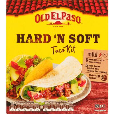 old el paso hard n soft taco kit sweet paprika & tomato