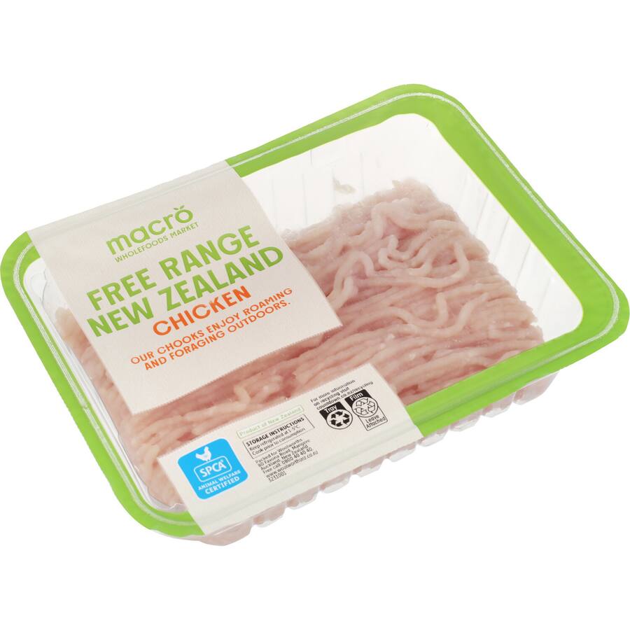Macro Free Range Nz Chicken Mince Breast