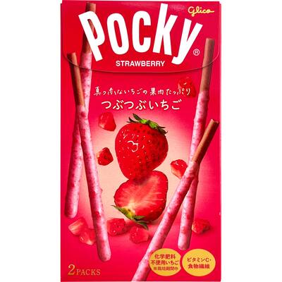 glico pocky biscuit sticks strawberry