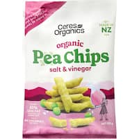 Ceres Organics Salt & Vinegar Pea Chips (100G)