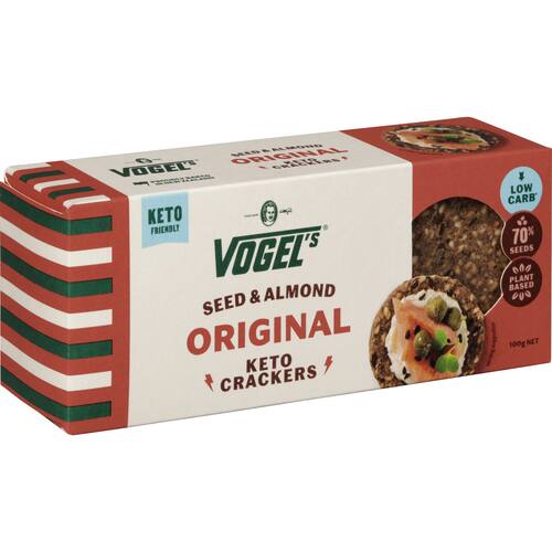Vogel's Crackers Seed & Almond Keto Original