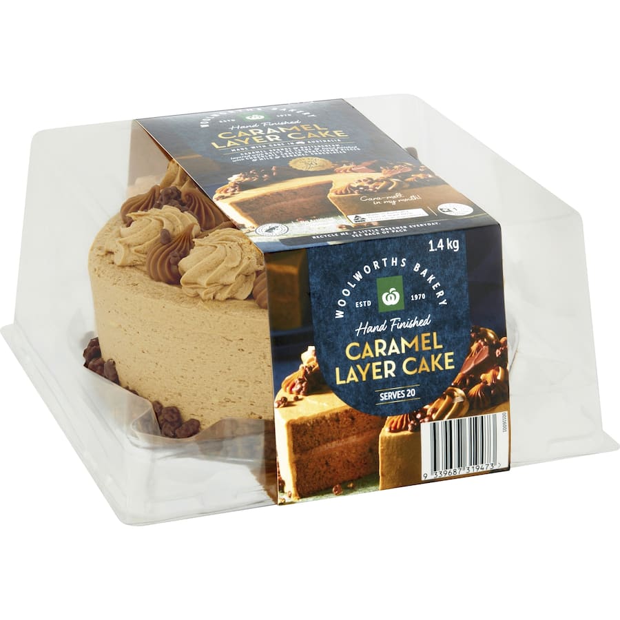 Woolworths Cake Caramel Layer