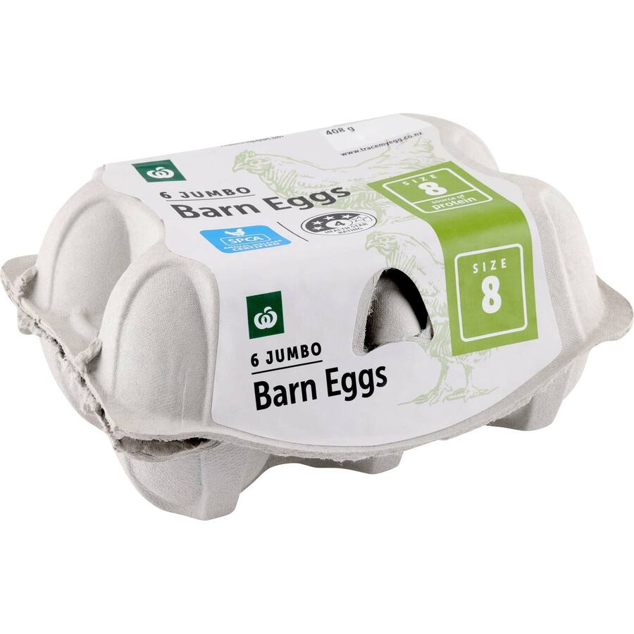 Woolworths Eggs Barn Size 8