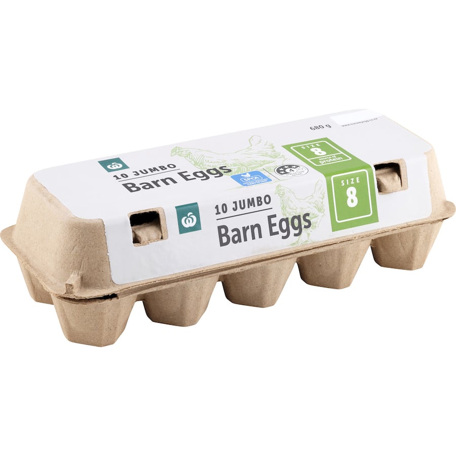 Woolworths Eggs Barn Size 8