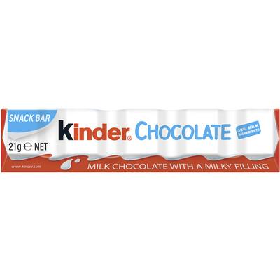 kinder chocolate bar snack size