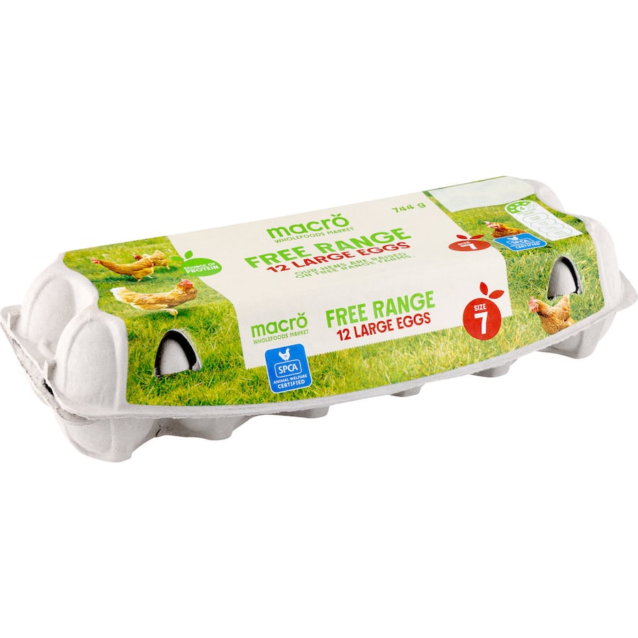 Macro Eggs Free Range Size 7