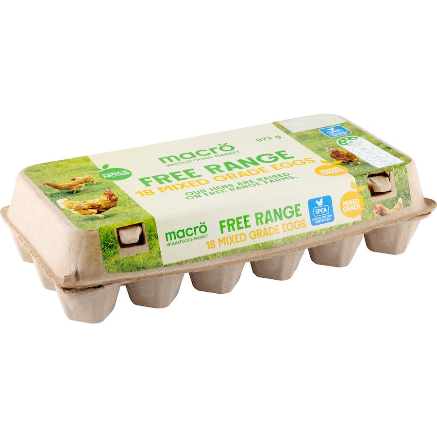 Macro Eggs Free Range Mixed Grade