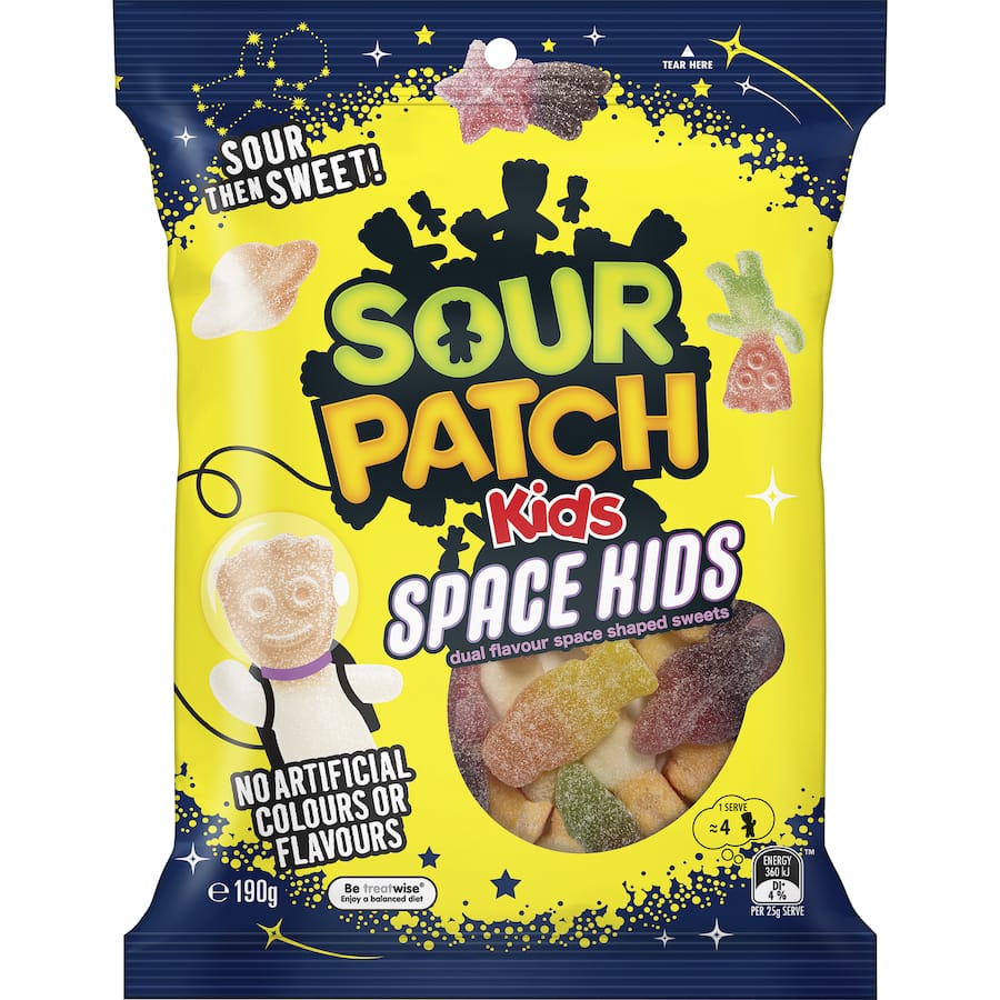 Sour Patch Kids Lollies Space Kids