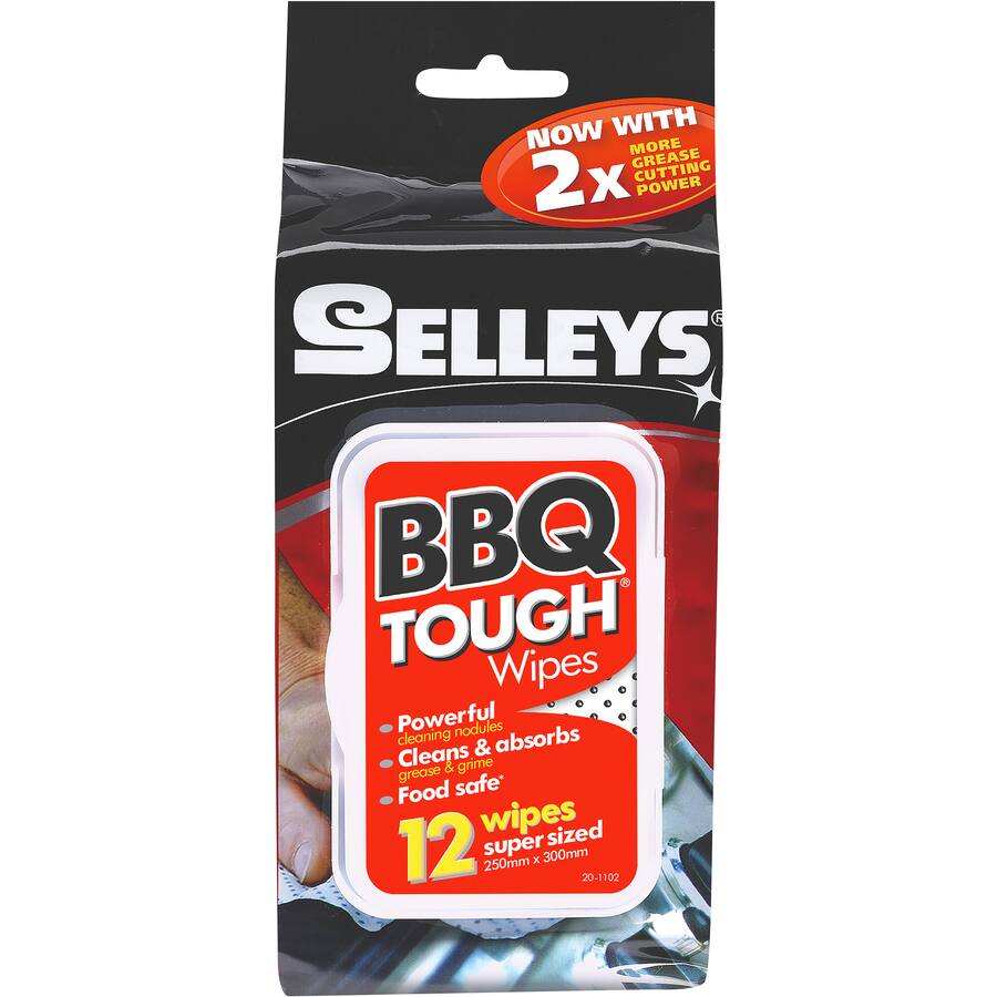 Selleys Cleaning Wipes Bbq Tough