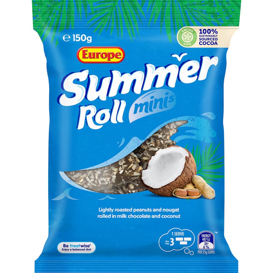 Europe Chocolate Sharepack & Peanuts Summer Roll