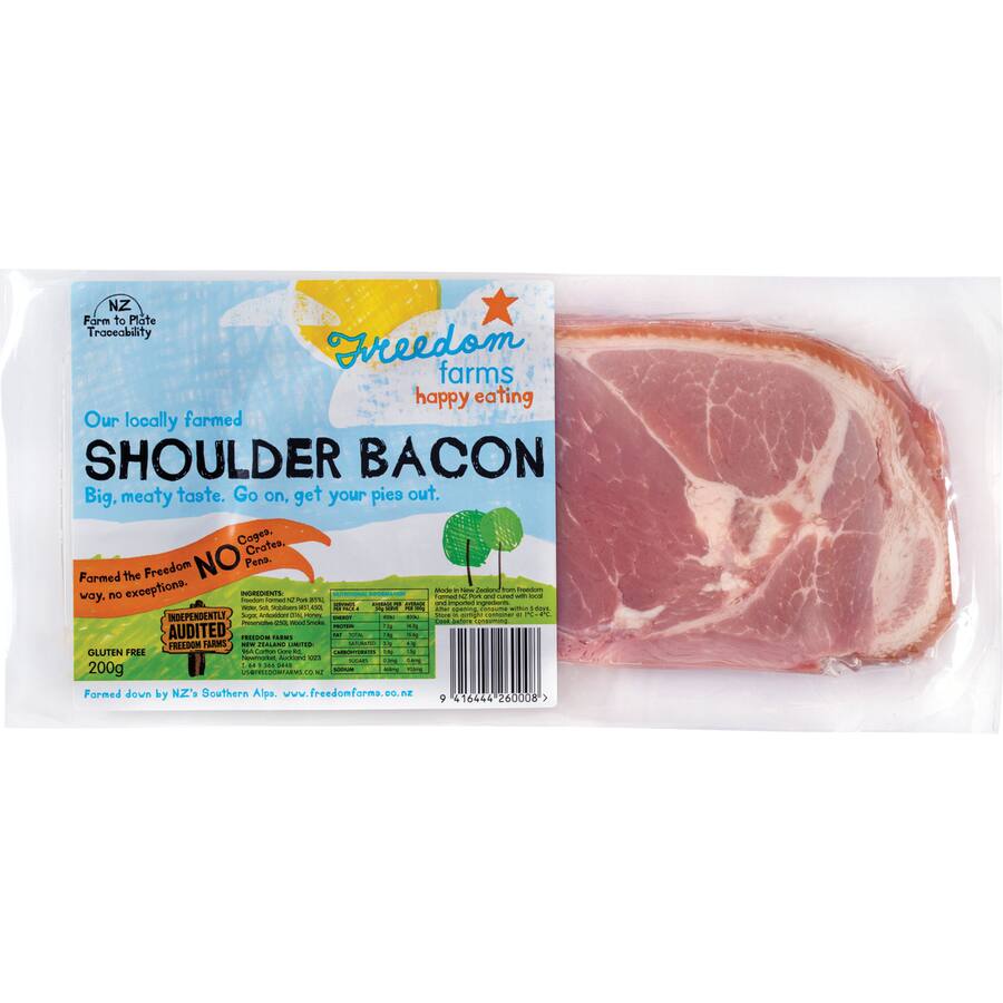 Freedom Farms Shoulder Bacon