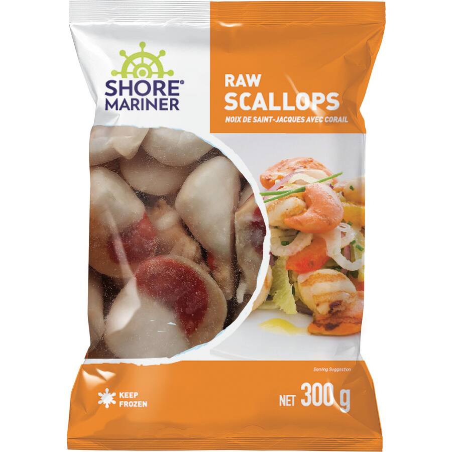 Shore Mariner Raw Scallops