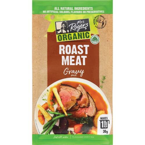 Mrs Rogers Organic Gravy Mix Roast Meat
