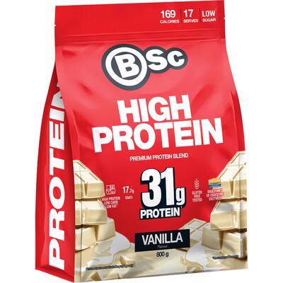 bsc high protein powder vanilla