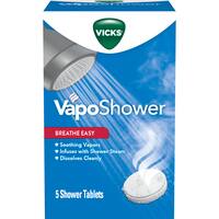 Vicks Vaposhower Soothing Vapors Tablets