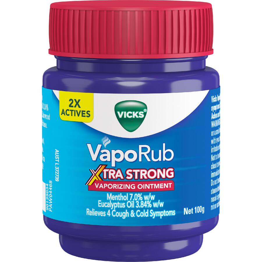 Vicks Vaporub Ointment Extra Strong