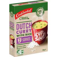 Continental Classics Cup A Soup Dutch Curry With Rice