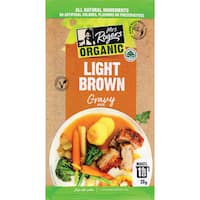 Mrs Rogers Organic Gravy Mix Light Brown