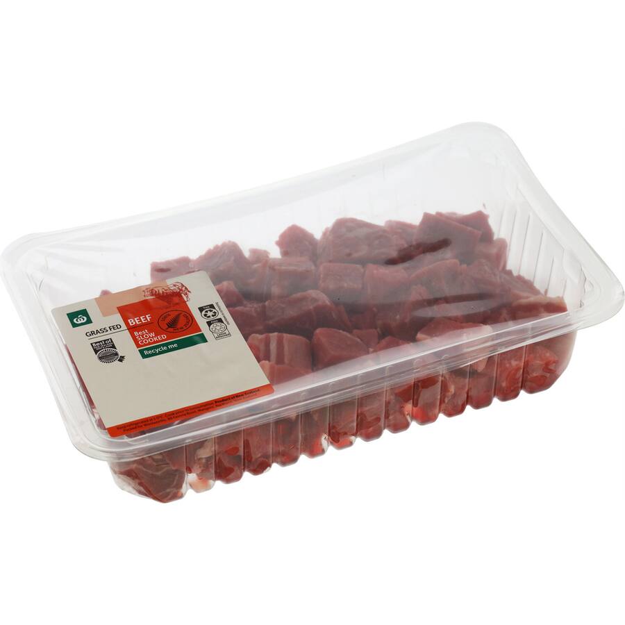 Woolworths Nz Beef Diced Chuck Steak